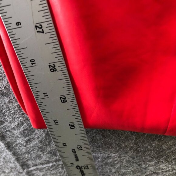 Akira Faux Leather Legging Pants Womens 3X Red High Rise Skinny Pull On Punk - Picture 7 of 9